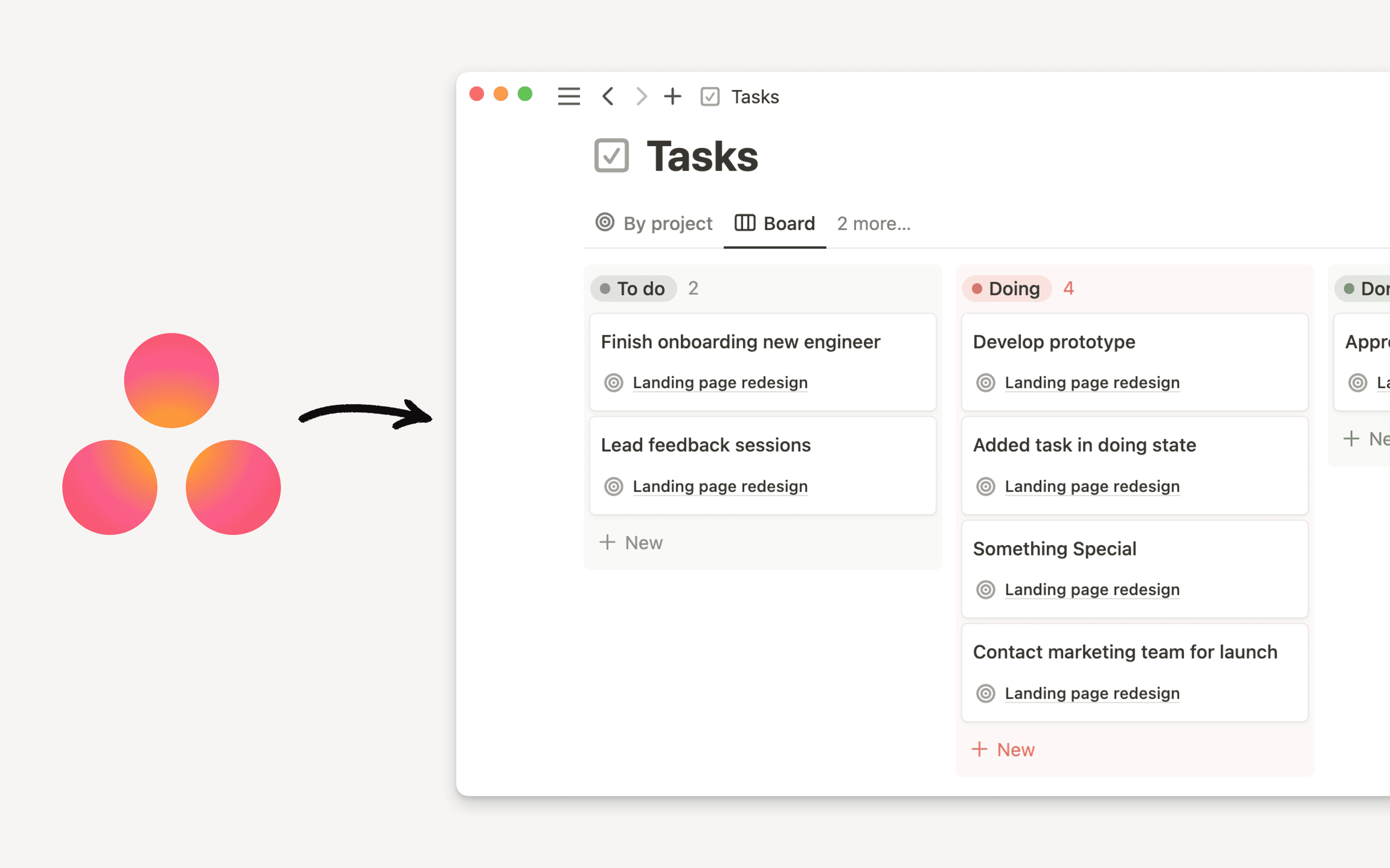 Asana importer improved